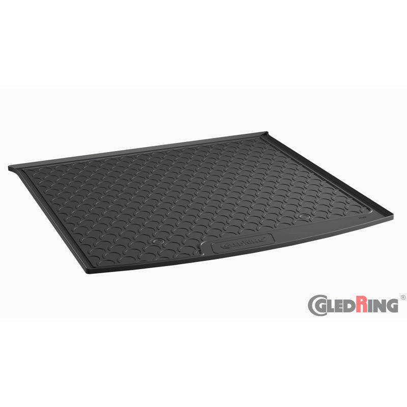 Gledring, rubber trunk mat, fits Skoda Kodiaq (5-Persons) 2017-2024 (Upper variable floor with spare tire)