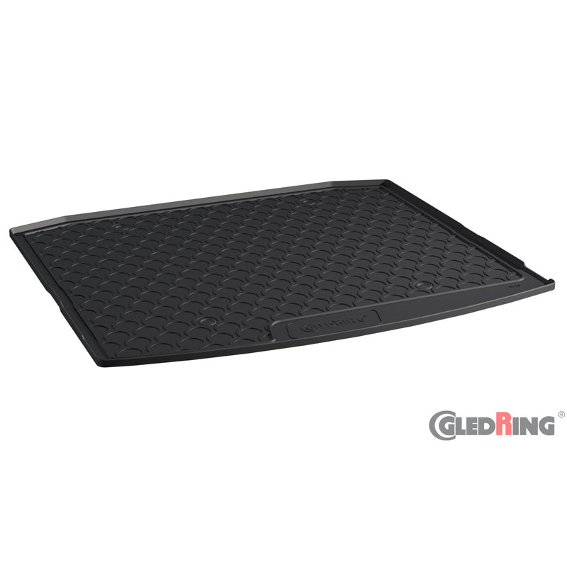 Gledring, rubber trunk mat, fits Skoda Kodiaq (5-Persons) 2017-2024 (Lower floor without spare tire)