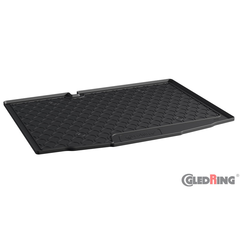 Gledring, Tapis de coffre en caoutchouc, compatible avec Skoda Fabia III HB 5-doors 2014-2021 (plancher inférieur)