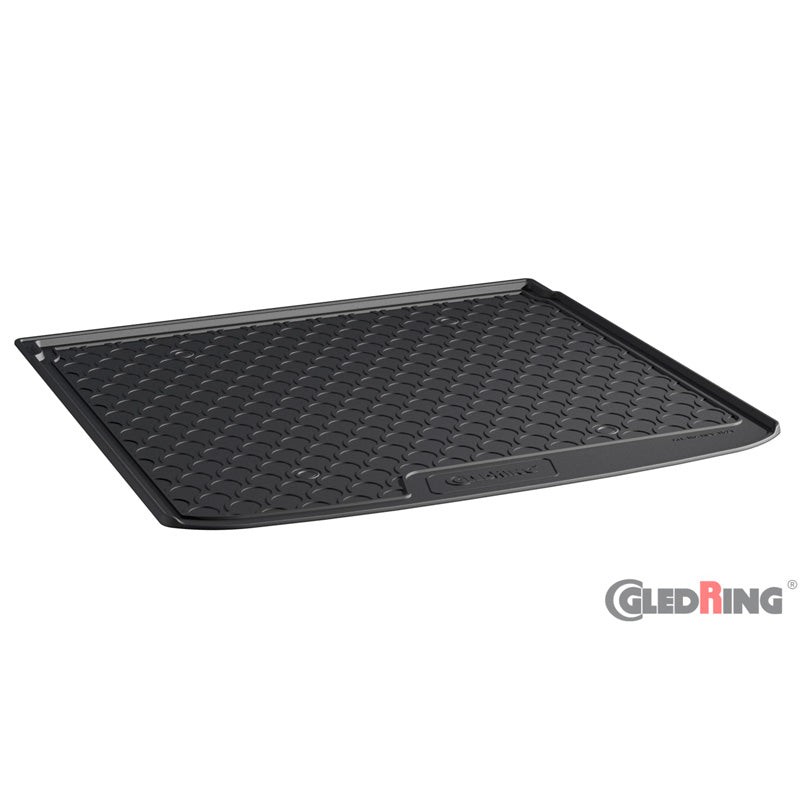 Gledring, rubberen kofferbakmat, past op Skoda Enyaq iV 2020- (bovenste laadvloer)