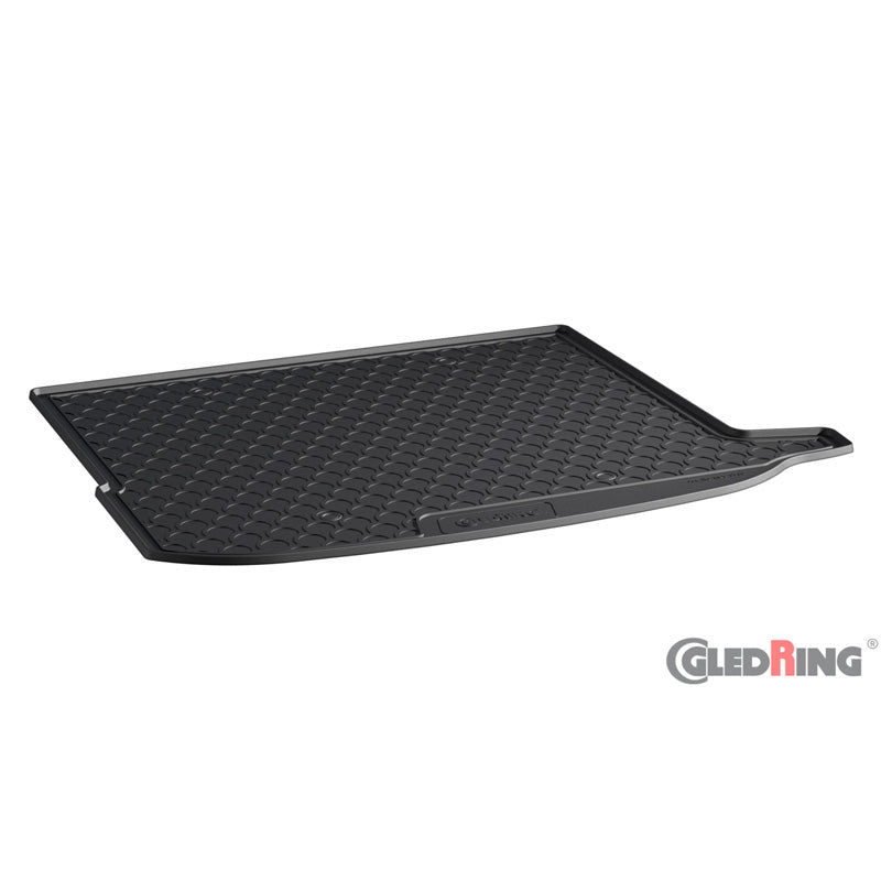 Gledring, tapis de coffre en caoutchouc, compatible avec Mercedes GLC Coupe (C253) 2016- (avec pack coffre incl. filet côté gauche)