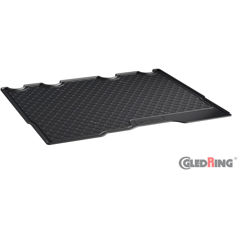 Gledring, kofferbakmat, rubber, past op Opel Vivaro (2014-2019), Renault Trafic (2014-), Nissan NV300 (2016-), Fiat Talento (2016-) (personenuitvoering)