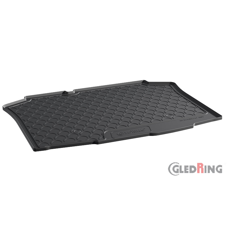 Gledring, Rubber Trunk Mat, Fits Seat Ibiza 6J 5-doors 2008-2017