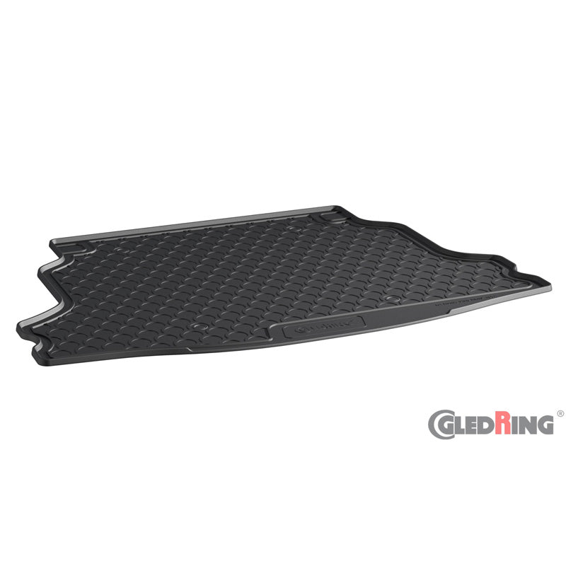 Gledring, rubberen bagageruimmat, past op Honda Civic X HB 5-deurs 2017-2022 (with spare tyre)