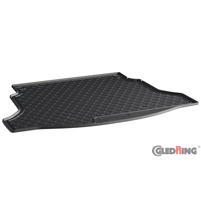 Gledring, rubberen bagageruimtemat, past op Honda Civic X HB 5-doors 2017-2022 (Lower floor)