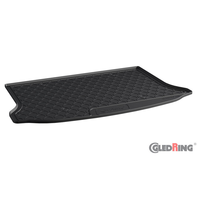 Gledring, rubberen bagageruimtemat, past op Volvo V40 2012- (excl. D2/D3/D4 Euro6 2018-) (Lower floor)