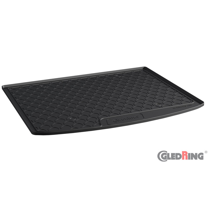 Gledring, rubberen bagageruimtemat, past op Volvo V40 D2/D3/D4 (Euro6) 2018- (upper floor)