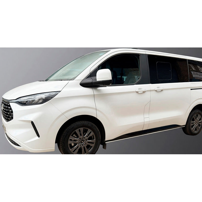 RGM, Body Side Molding Covers, Gloss Black, Fits Volkswagen Transporter T7 (2024-) & Ford Transit/Tourneo Custom (2023-) Short wheelbase without wheel arch extensions