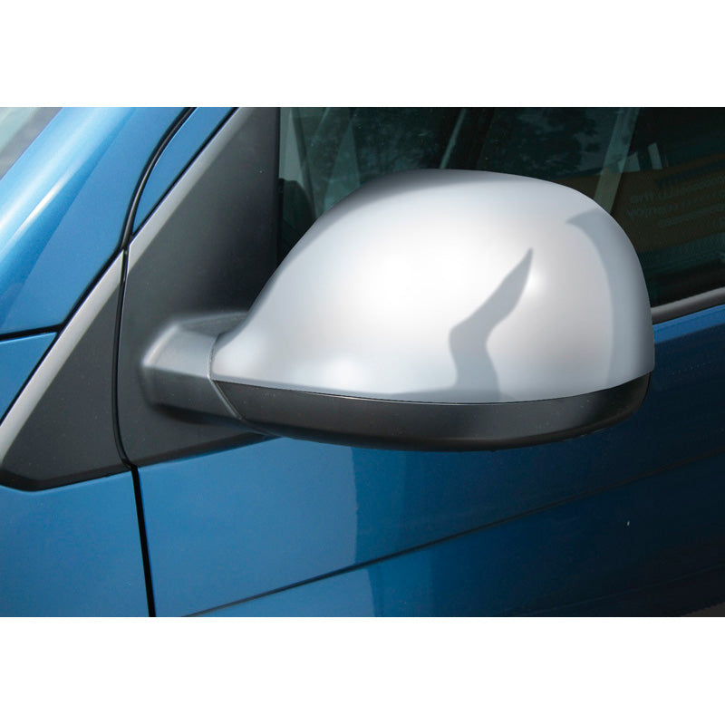 RGM, Set Mirror Covers, fits Volkswagen Transporter T6 2015- Silver