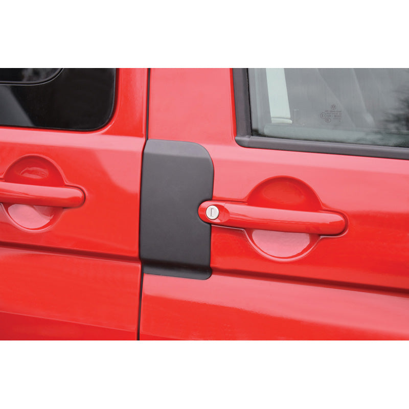 RGM, Set Door Guard Protectors, Fits Volkswagen Transporter T5 2003-2015 & T6 2015- Black
