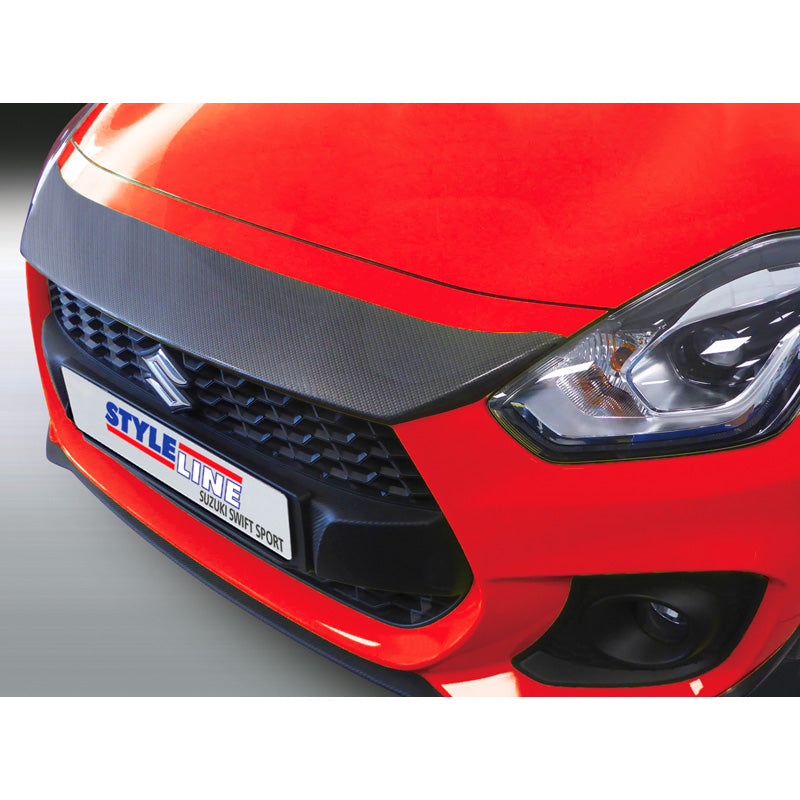 RGM, protecteur de capot, compatible avec Suzuki Swift IV Sport 5 portes 4/2018- Aspect carbone