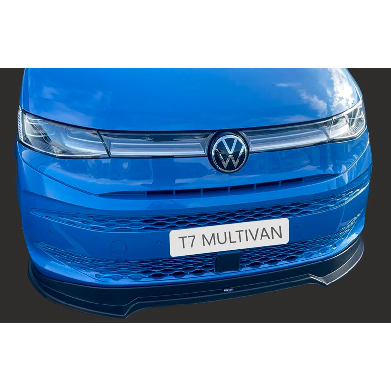 RGM, Front Spoiler, Black ABS, Fits Volkswagen Multivan T7 (2021-), Sporty design