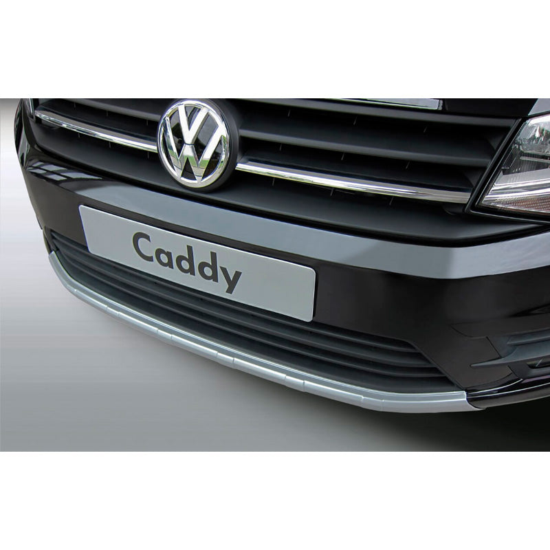 RGM, Front spoiler 'Skid-Plate', Fits Volkswagen Caddy 2015-2020 Silver (ABS)