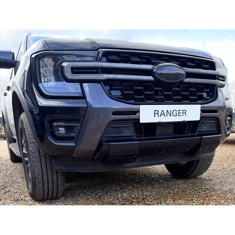 RGM, 'Skid-Plate', ABS noir brillant, 3 pièces, compatible avec Ford Ranger Wildtrak/Wildtrak X & Stormtrak (2024-)