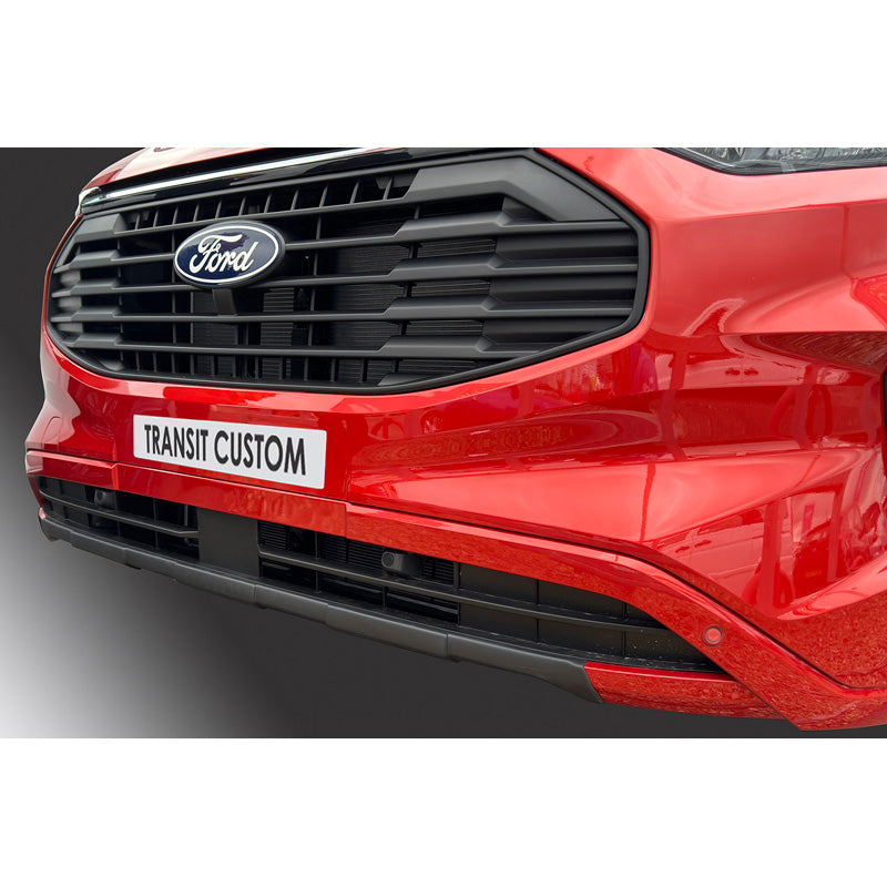 RGM, Front spoiler 'Skid-Plate', Black, Fits Ford Transit Custom / Tourneo Custom 2023-