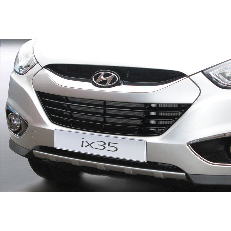 RGM, Front spoiler 'Skid-Plate', fits Hyundai ix35 3/2010- - silver (ABS)