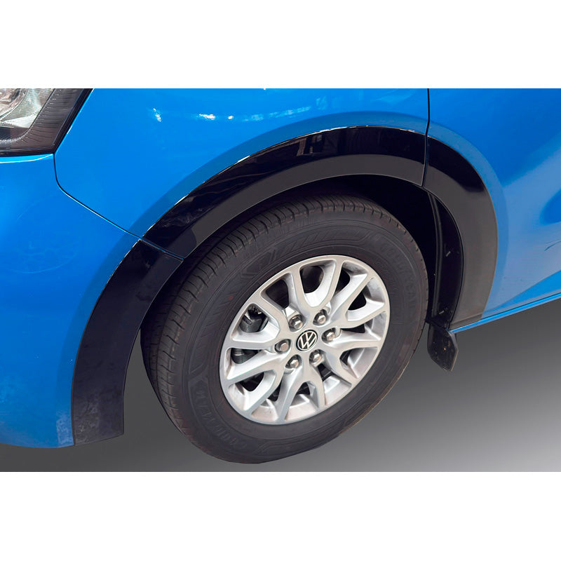RGM, Wheel Arch Extensions, Gloss Black, 10-piece, fits Volkswagen Transporter T7 (2024-) Long Wheelbase - right sliding door