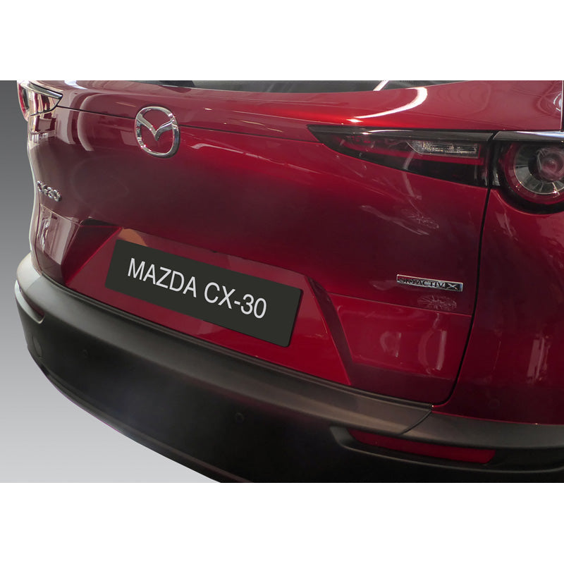 RGM, Achterbumperbeschermer, ABS-kunststof, geschikt voor Mazda CX-30 2019- Zwart
