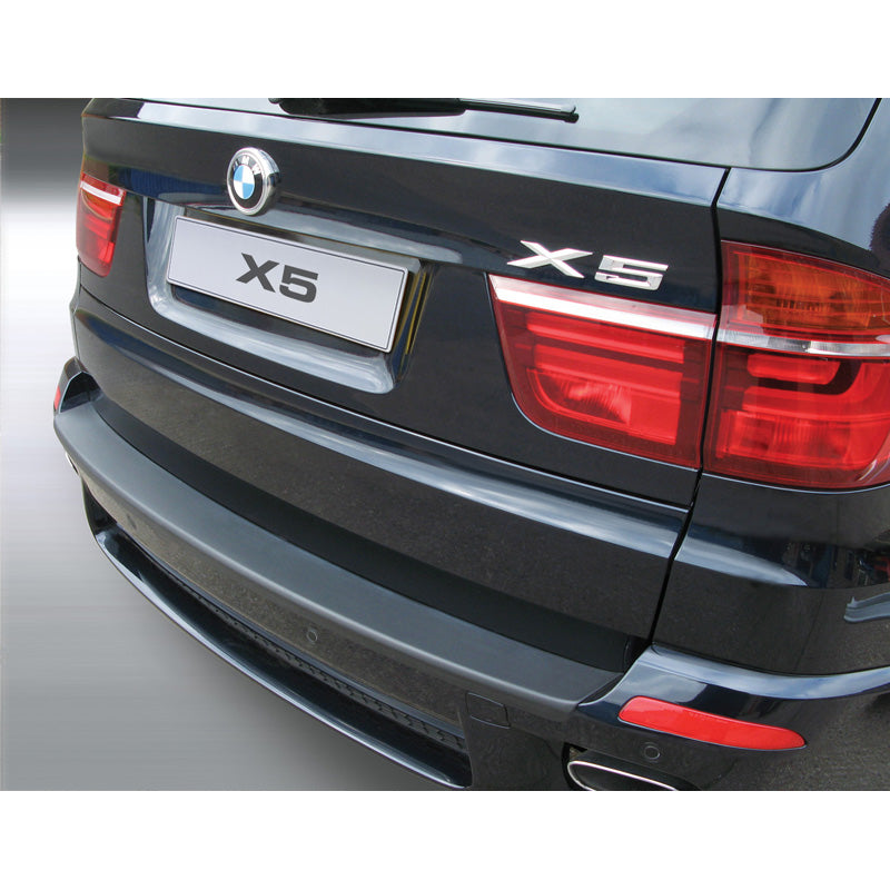 RGM, Rear bumper protector, ABS plastic, fits BMW X5 2007-2013 Black