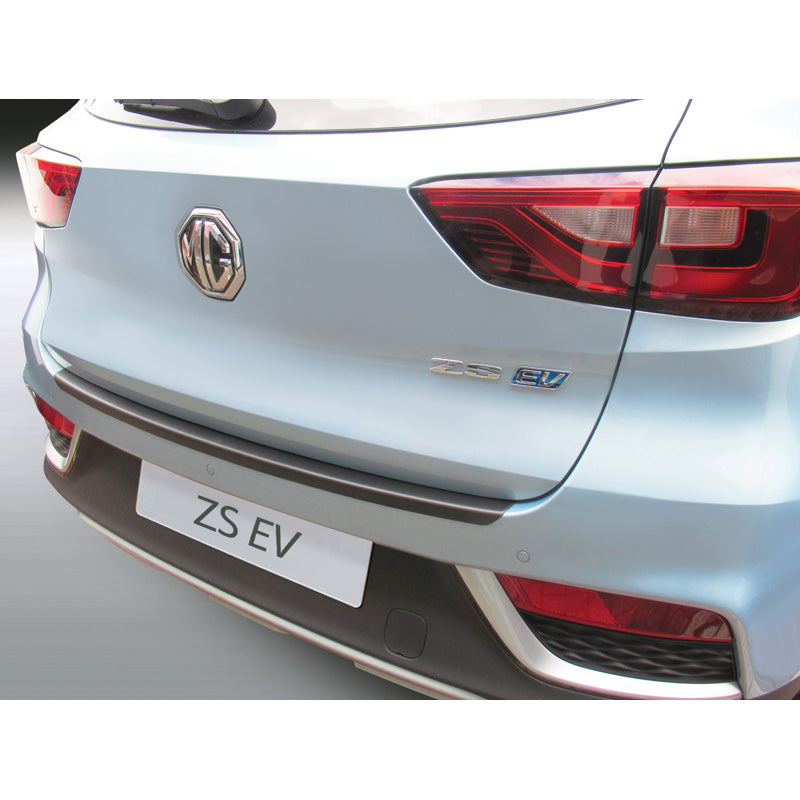 RGM, Rear bumper protector, ABS plastic, fits MG ZS (EV) 2017-2020 Black