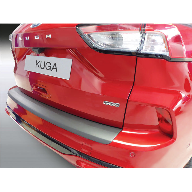 RGM, Rear bumper protector, ABS plastic, fits Ford Kuga III ST/Vignale 2019- Black