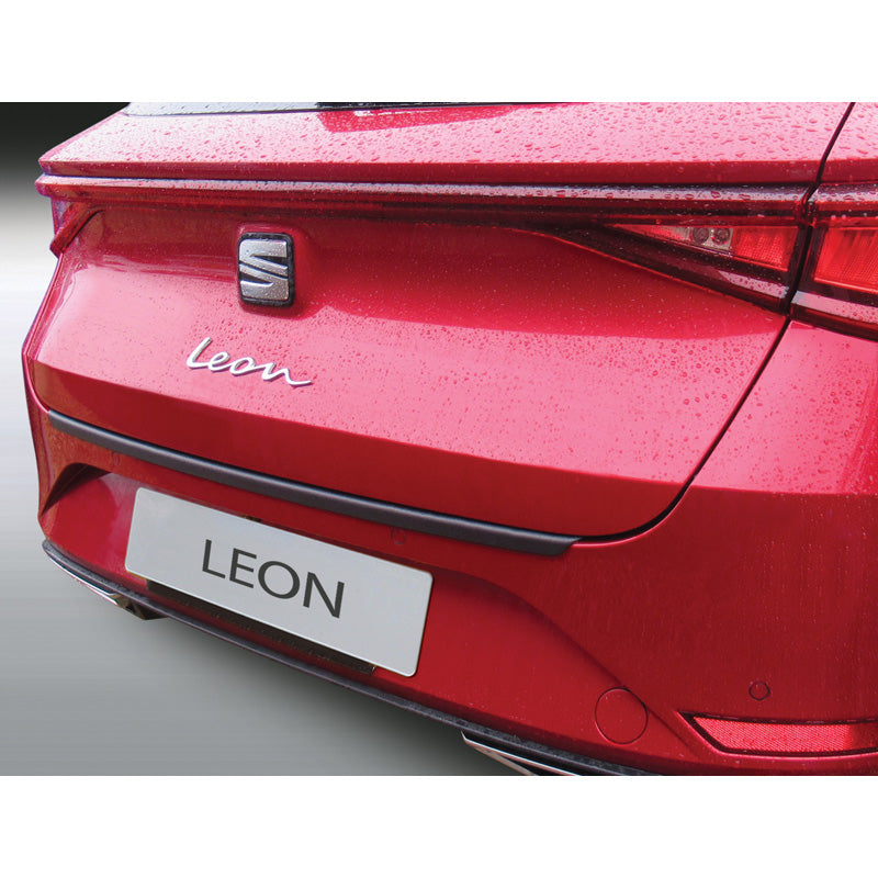 RGM, Rear bumper protector, ABS plastic, fits Seat Leon IV ST Sportstourer 2020- Black