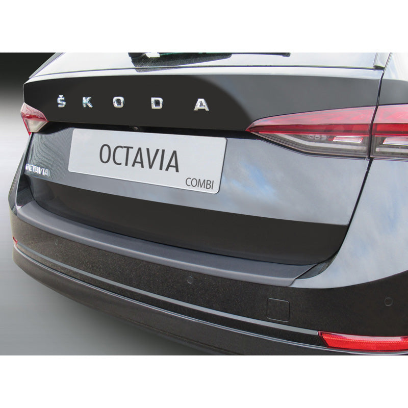 RGM, Rear bumper protector, ABS plastic, fits Skoda Octavia IV (NX5) Combi 2020- Black