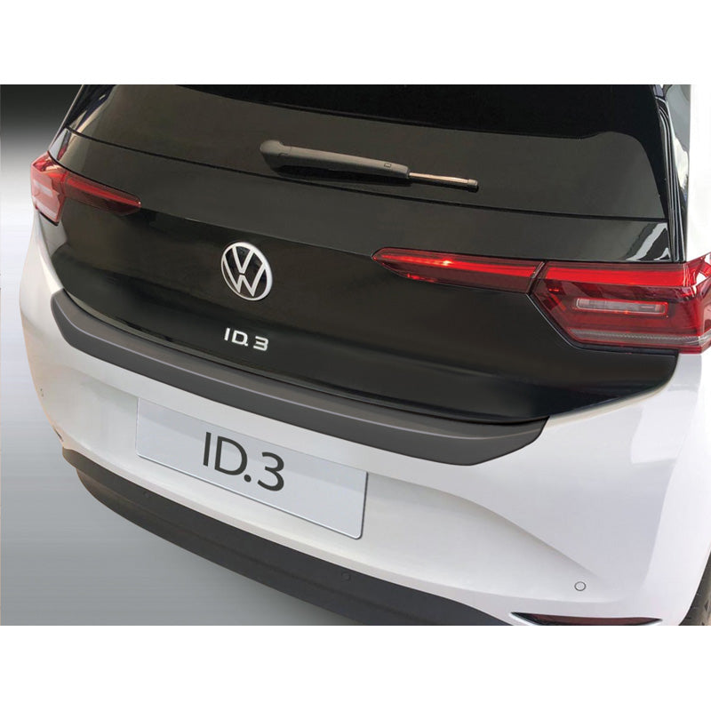 RGM, Rear bumper protector, ABS plastic, fits Volkswagen ID.3 2020- Black