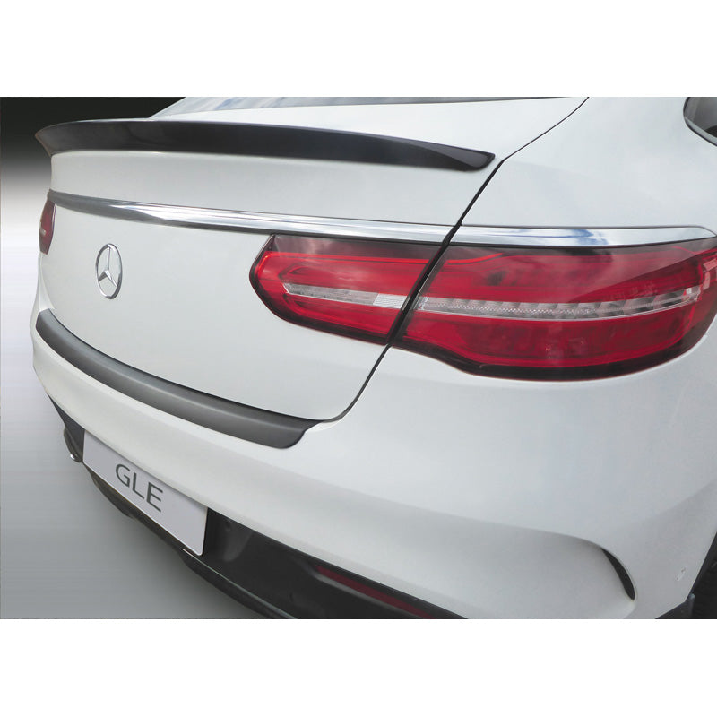 RGM, Rear bumper protector, ABS plastic, fits Mercedes GLE Coupe (C292) 2015-2019 Black