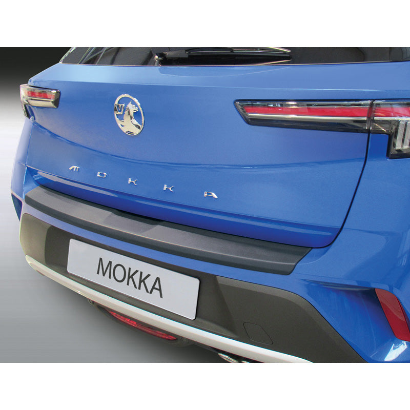 RGM, Rear bumper protector, ABS plastic, fits Opel Mokka II 2020- Black