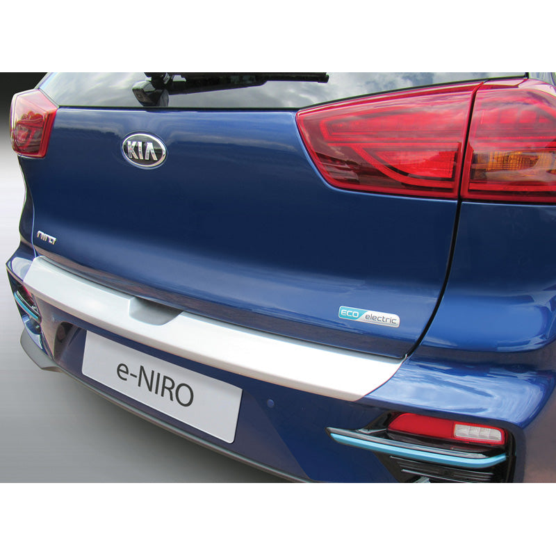 RGM, Achterbumperbeschermer, ABS-plastic, geschikt voor Kia e-Niro 2018-2022 Zilver