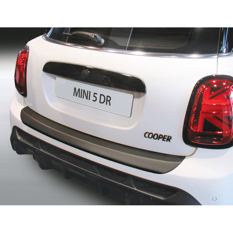 RGM, Rear bumper protector, ABS plastic, fits Mini One/Cooper/Cooper S (F55) 5 doors Facelift 2021- Black