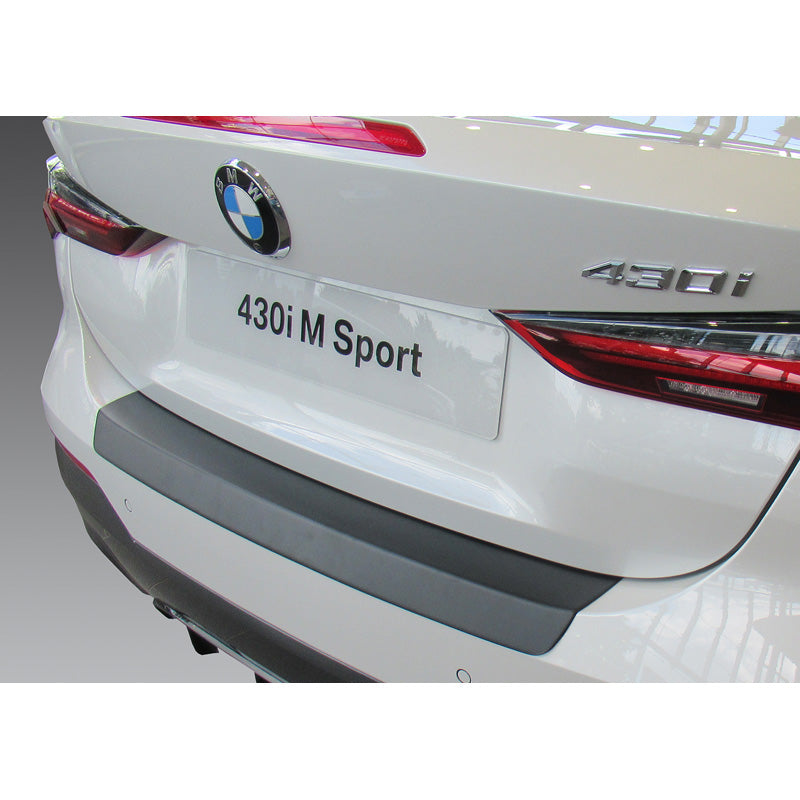 RGM, Rear bumper protector, ABS plastic, fits BMW G22 4-Series Coupé 'M' Sport & M4 2020- Black