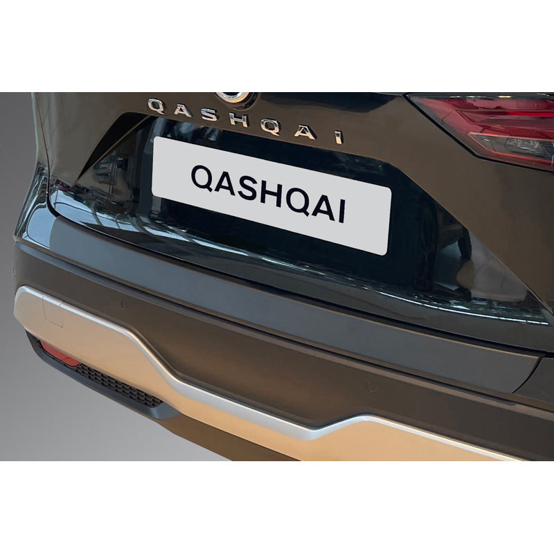 RGM, Rear bumper protector, ABS plastic, fits Nissan Qashqai III 2021- Black