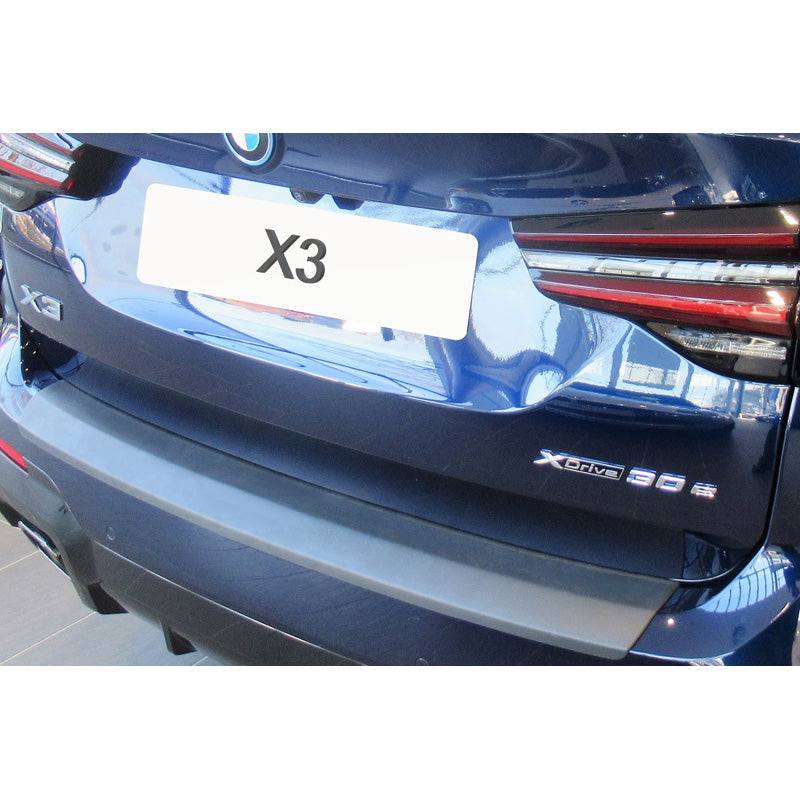 RGM, protège pare-chocs arrière, plastique ABS, compatible avec BMW X3 (G01) restylé 09/2021- 'M-Sport' Noir