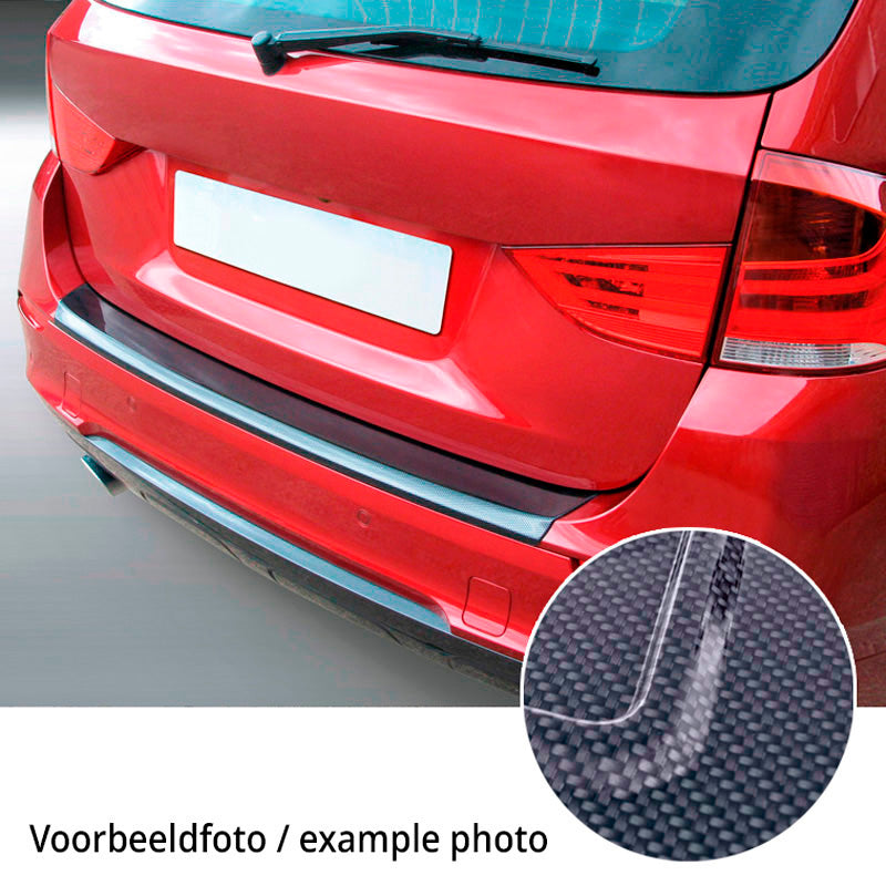 RGM, Rear bumper protector, ABS plastic, fits Nissan Ariya 2020- Carbon look