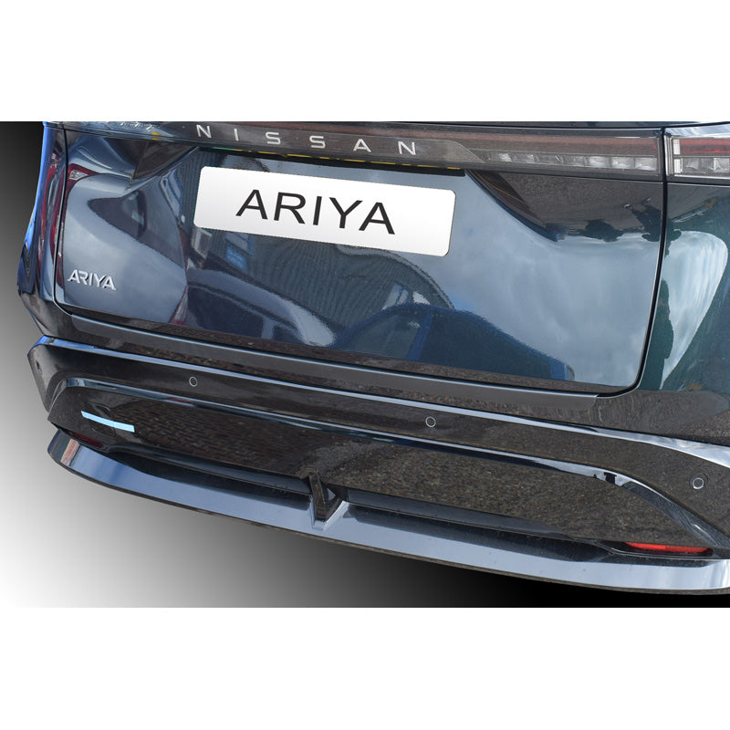 RGM, Rear bumper protector, ABS plastic, fits Nissan Ariya 2020- Black