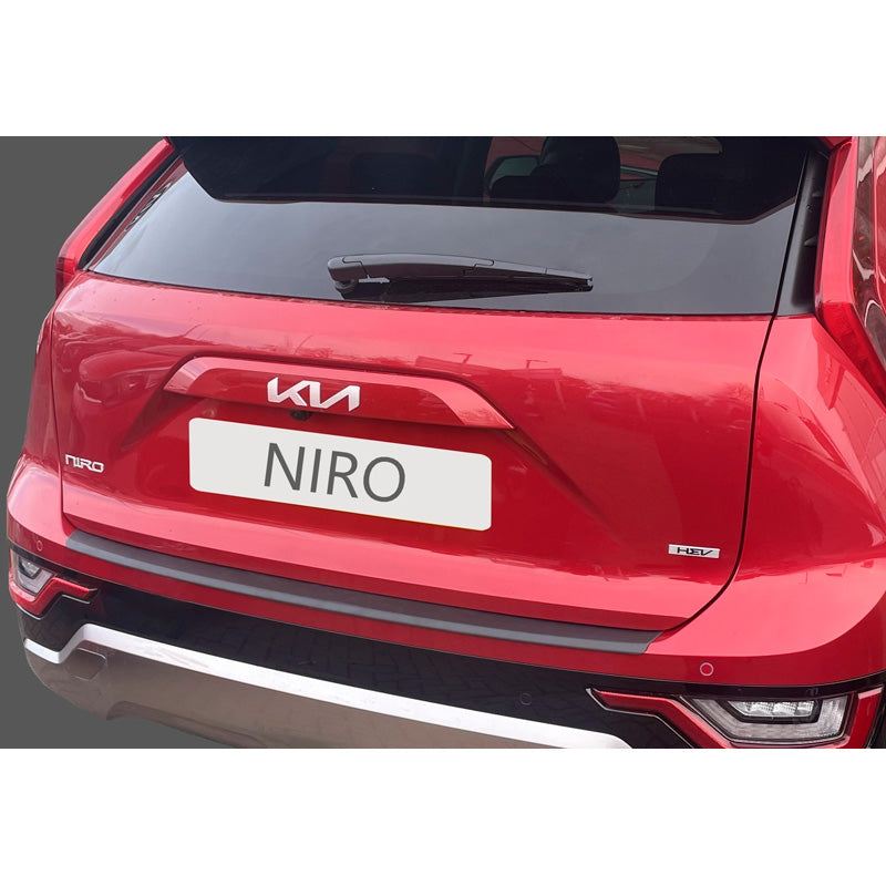 RGM, Rear bumper protector, ABS plastic, fits Kia Niro II 2022- Black