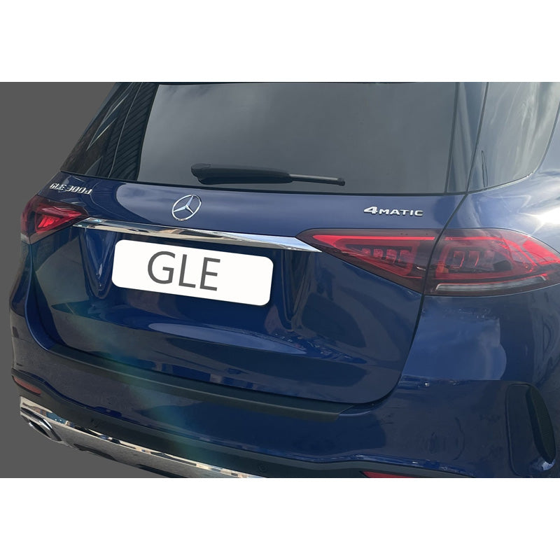 RGM, Rear bumper protector, ABS plastic, fits Mercedes GLE (W167) 2019- Black