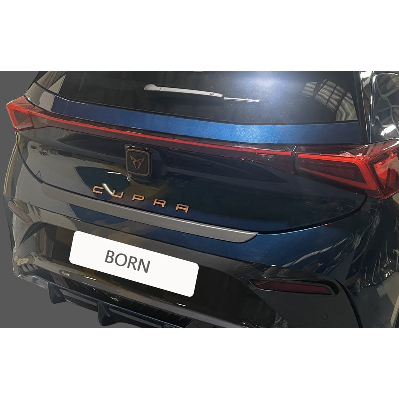 RGM, Protection de pare-chocs arrière, plastique ABS, convient pour Cupra Born 2021- Noir