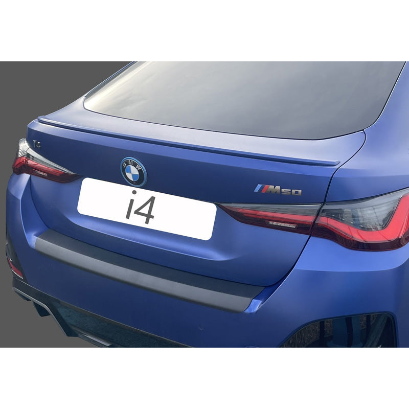 RGM, Rear bumper protector, ABS plastic, fits BMW i4 (G26) 'M' / M-Sport 2021- Black