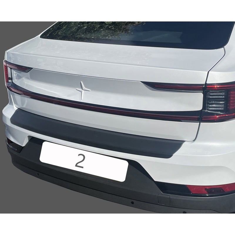 RGM, Rear bumper protector, ABS plastic, Fits Polestar 2 2019- Black