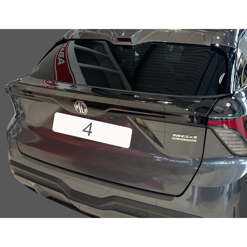 RGM, Rear bumper protector, ABS plastic, fits MG 4 (EV) 2022- Black