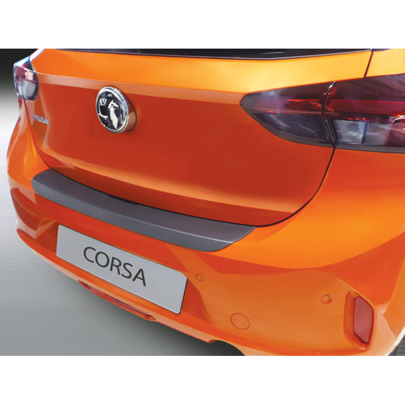 RGM, Achterbumperbeschermer, ABS-kunststof, passend voor Opel Corsa F 5 doors 2019- Zwart