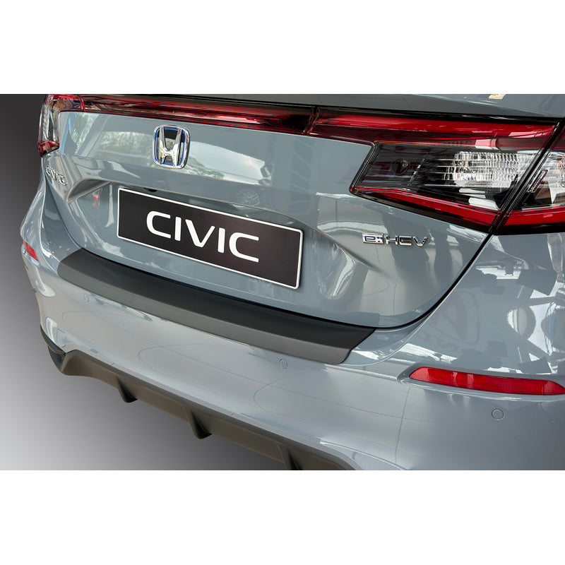 RGM, Rear bumper protector, ABS plastic, fits Honda Civic e:HEV 2022- Black