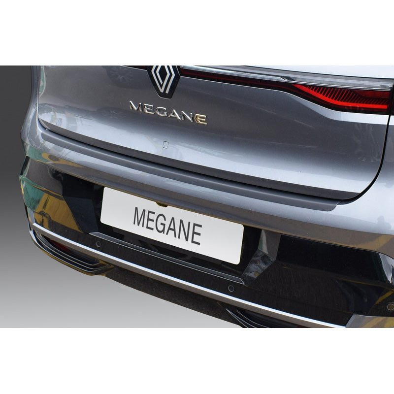 RGM, achterbumperbeschermer, ABS kunststof, past op Renault Megane E-Tech 2022- Zwart