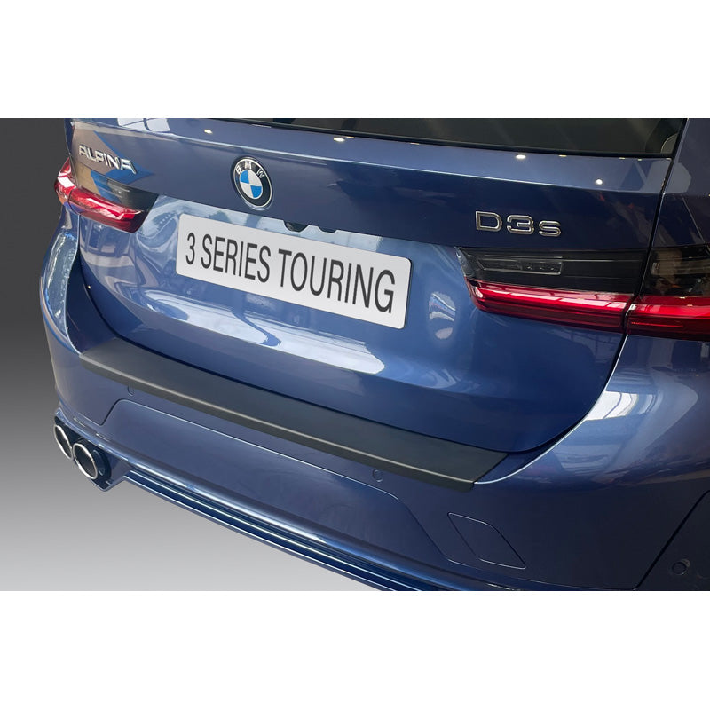 RGM, Rear bumper protector, ABS plastic, Fits BMW 3-Series G21 Touring 'M' Sport Facelift 2023- Black
