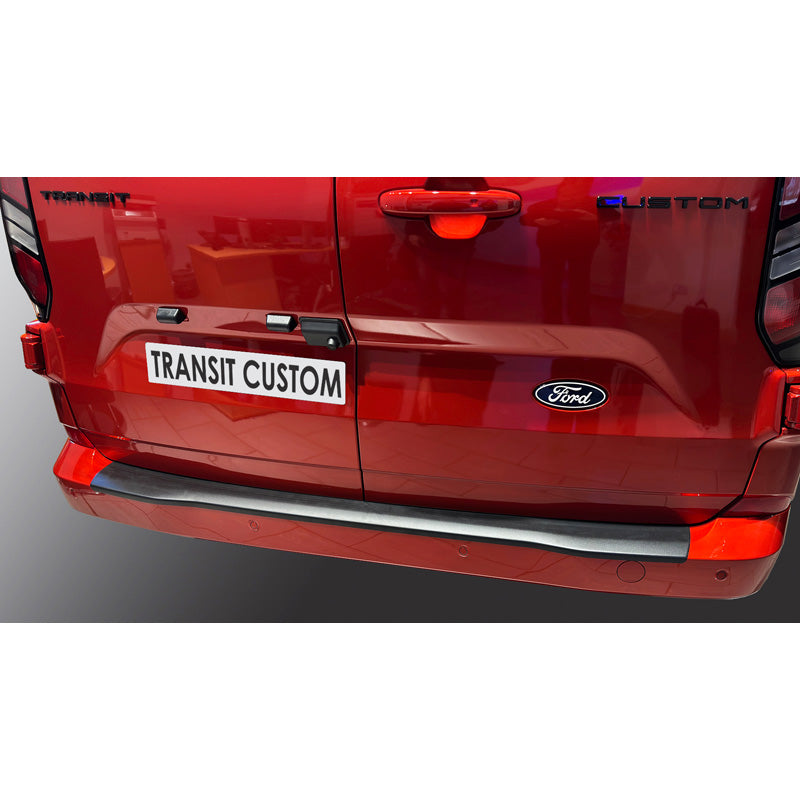 RGM, Rear bumper protector, ABS plastic, fits Ford Transit Custom 2023- Black
