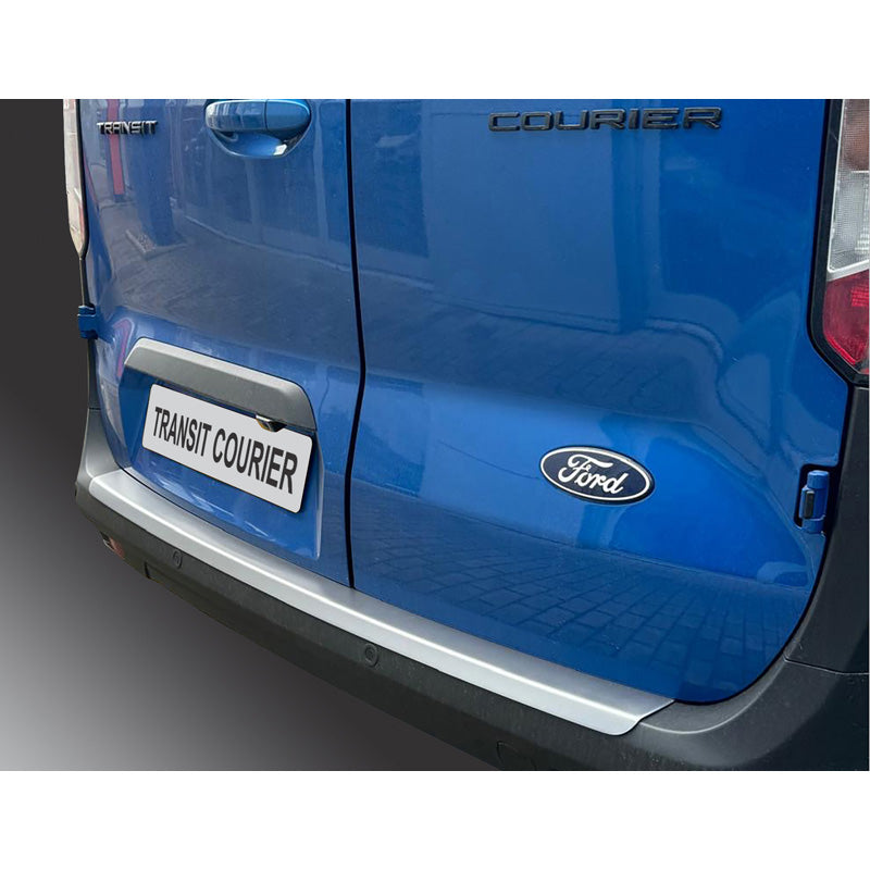 RGM, Rear bumper protector, ABS plastic, fits Ford Transit Courier & Tourneo Courier 2023- Silver