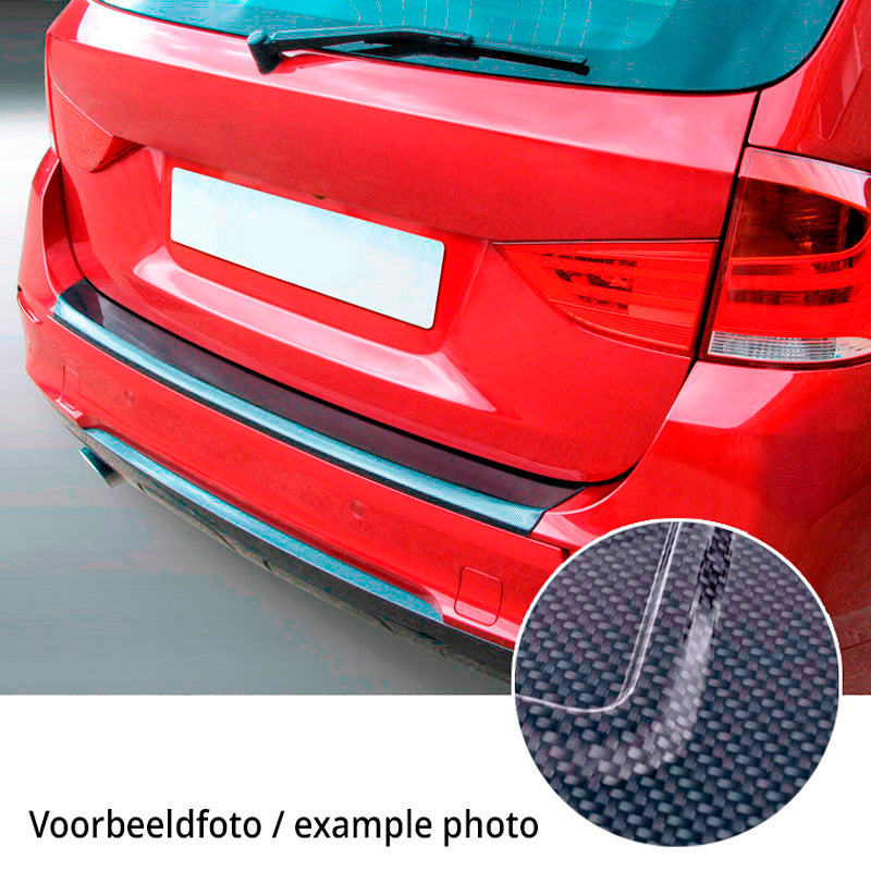 RGM, protecteur de pare-chocs arrière, plastique ABS, compatible avec Honda e:NY1 2023- Aspect carbone